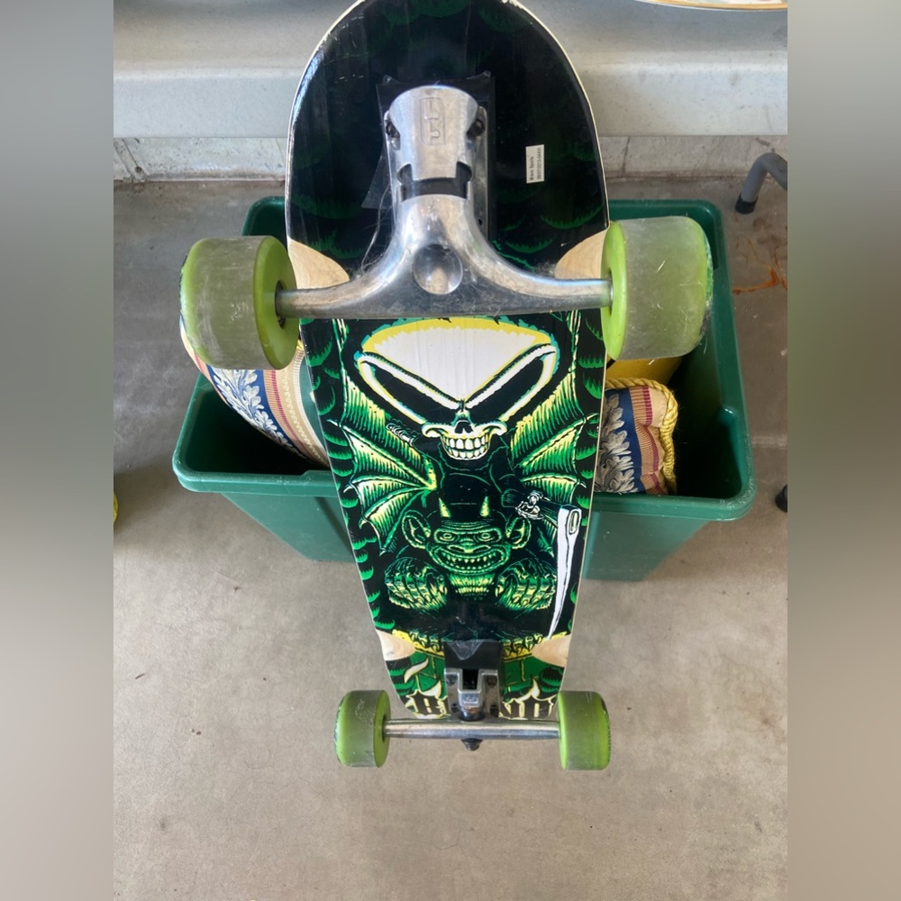 Blind Skateboard Reaper Green Vintage  Used EUC Green Adult